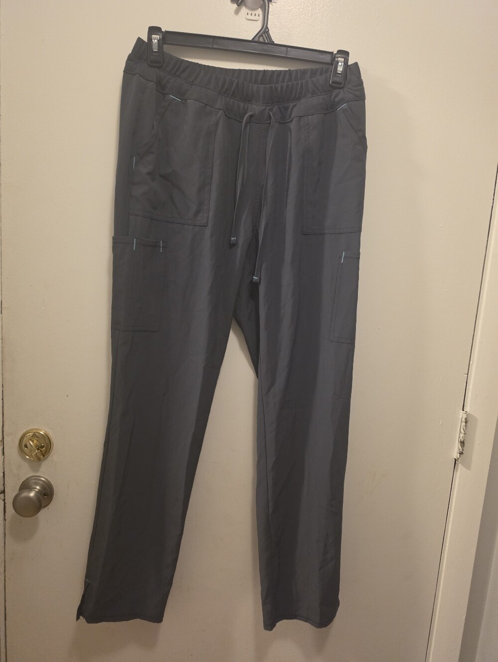 Scrubstar Men's Cargo Scrub Pants - Charcoal Gray